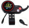 6 Pin Pannello Display Scooter Elettrico 48V TF‑100, Accessori Modifica Pan Display LCD,Controller Strumento Comunicazione,Kit Schermo Cruscotto,Indicatore Strumenti per 10 Skateboard KUGOO M4/M4 Pro