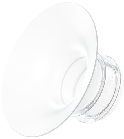Momcozy Flange Insert 19mm Upgraded Compatible with Momcozy M5. Original M5 Breast Pump Replacement Accessories, 1PC (19mm)