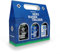HERZRASEN HSV Geschenk Trilogie Set 3x 100 ml Gin Vodka Kümmel Hamburger Alkohol Geschenkset mit echtem Volksparkstadion Rasen - Premium Geschenke Box