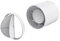 EINTTAX 150mm Rohrventilator,Inline-Abluftventilator,Leise Rohrlüfter 320m³/h,Kanalventilator Für Bad,WC,Küche,Gewächshaus,Zelt,Garage,Weiß (150 mm)