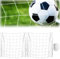 2 Stück Fußballtornetz 180X120cm: Sport Ersatz Fußballtor Netz Reißfest Fußball Tornetz, Ersatz-Fußballnetz Fußballtornetz Training Tools, für Sport Match (Ohne Tor)