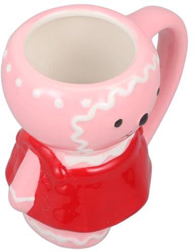 FUNNETOYU Tazza Forma Pan Tazza Natalizia Decorativa e Ufficio per Tè e Altri Drink Facile