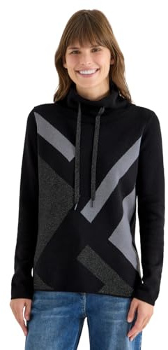 Cecil Damen Sweatshirt mit Glitzer