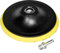 OxoxO Schleifteller mit Klett,5-Zoll / 125mm Haken und Loop Backing Pad Schwingschleifer Polierer Schleifpad M14 Bohrer Adapter