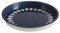 Premier Housewares 507321 Joni Serving Tray, Round, Tin, Blue, 33 x 33 x 4 cm
