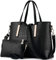 YNIQUE Handtasche Damen Groß Handtaschen Set Für Frauen Umhängetasche Taschen Shopper Reise Schultertasche 2-teiliges Set
