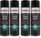 Simoniz Tough Satin Black Spray Paint - 4x 500ml