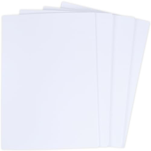BCreativetolearn A4-Karton, hellweiß, 100 Blatt, 180 g/m², glatt für Drucker, Kopierer, Zeichnen, Display-Montage, Kartenherstellung, Malen und Drucken