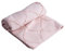 Patchwork Wohndecke Shabby Chic Sofadecke Quilt Rosa 140x200 cm Baumwolle Fächer Tagesdecke KDM025 Palazzo Exklusiv