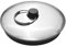 MroMax Bouchon de vidange de cuisine en acier inoxydable pour salle de bain, baignoire ou lavabo Argenté Noir 63 mm