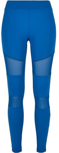 Urban Classics Damen Ladies Tech Mesh Leggings Leggings, Sporty Blue, S