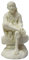 KULIA® Sai Baba Statue Indische Gottfigur Dekorative Autoarmaturenbrett Meditationsstatue Indische Skulpturen Handgefertigte Harzskulptur Sai Baba Pooja Samagri Heimtempeldekoration Gastgeschenke