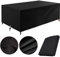 Garden Furniture Covers Waterproof 280x204x106cm, Garden Table Cover Oxford Outdoor Patio table Covers Rectangular Cover Windproof Anti-UV for Table Chairs Rattan Sofa (280x204x106cm)