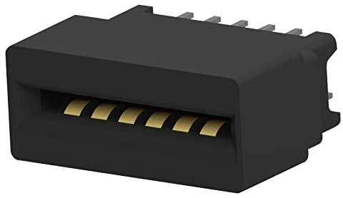 Card Edge Connector, Dual Side, 12 POS, TH, PC Board Card Edge Steckverbinder, Qty.1 | 7-5530843-5