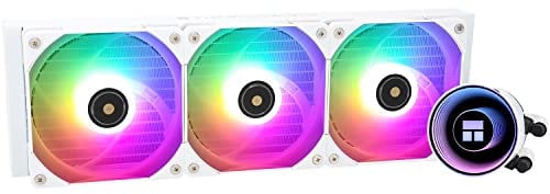 Thermalright Frozen Notte 360 WHITE ARGB V2 Water Cooling CPU Cooler, 360 White CPU Cooler Specifications, 3 PWM Fans, S-FDB Bearings, Suitable for AMD:AM4/AM5, Intel LGA 1700/1851/1150/1151/1200/2011