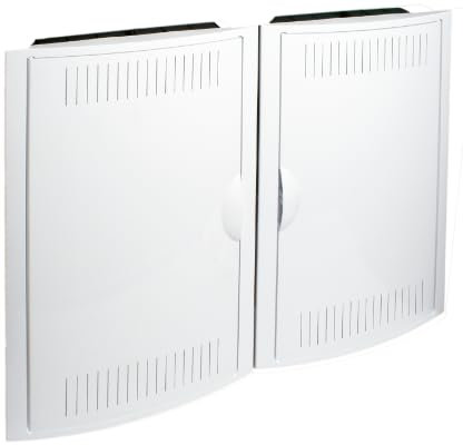 Registro terminación red empotrar con placa de montaje/perfil DIN 35m / 2 cerraduras y llaves metálicas 723x526x86mm
