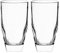GALICJA Satz Hohe Gläser Falco – Trinkgläser Set – Wassergläser Set – Trinkgläser Klein – Water Glasses Set Of 6 – Trinkglas Set – Wassergläser Spülmaschinenfest – 440ml 8,5x8,5x14cm