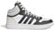 adidas Men's Hoops 3.0 Mid Lifestyle Basketball Classic Vintage Shoes, Cloud White/core Black/Orbit Grey, 11 UK