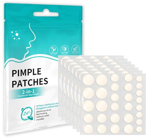 Pimple Patches Pickel Patch Pickel Pflaster Mit Teebaumöl Und Salicylsäure Anti Pickel Patches Unsichtbarer Und Wasserdicht Absorptions Akne Patches(264 Stück)