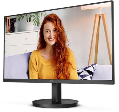 AOC 24B3HA2 - 24 Inch FHD monitor, IPS, 100Hz, 1ms, Ultra Narrow Boarder, FlickerFree, Adaptive Sync, Speakers (1920 x 1080 250 cd/m HDMI 1.4 / DP 1.4)