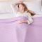EMME Kühldecke Kühlende Decke,Arc-Chill Q-Max>0,5, 2 in 1 Doppelseitige Dünne Sommerdecke, Leicht Atmungsaktiv Tagesdecken, Sofa Decken,Bettüberwurf Kuscheldecke,127x 177cm,Gestreifter Lavendel