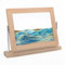 Coitak Bewegtes Sandkunstbild, dynamisches Sandbild, Desktop-Bewegliche Sandkunst für Heimdekoration und Büro