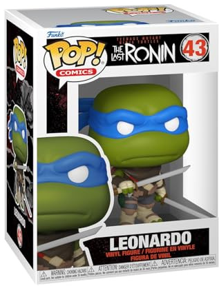 Funko Pop! Comics: Teenage Mutant Ninja Turtles (TMNT) LR - Leonardo​ - TMNT Comics - Vinyl-Sammelfigur - Geschenkidee - Offizielle Handelswaren - Spielzeug Für Kinder und Erwachsene