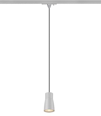 SLV PURI 2.0 Dome, 1~ Pendelleuchte, GU10, Pendellänge 200 cm, 1x max. 6 W, grau