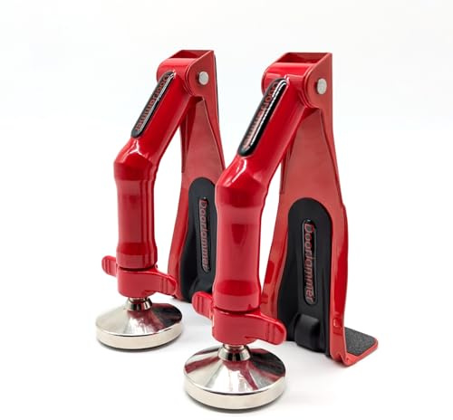 Portable Door Lock Brace for Home Security and Personal Protection (DJ4LD – Lockdown (XL Edition)) 2PACK