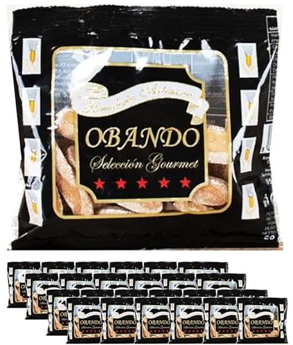 Picos Gourmet Rústicos - Envío 24 h - Los mejores picos artesanales - 25 Bolsitas de 20g (25x20 g)