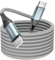 Teeaam Câble USB C vers micro USB de 10 m, USB de type C vers micro en nylon tressé pour Android, compatible avec Samsung Galaxy S7/S5/J3/5/J7, Huawei, HTC, LG, etc.