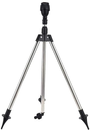 Irrigatore Rotante a Treppiede per Giardino - Spruzzatore d'Acqua per Grande Area e Irrigazione