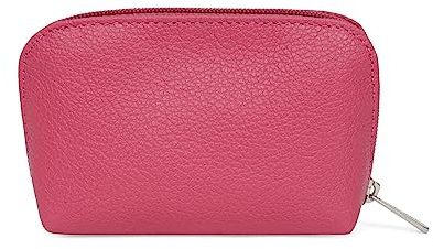 Hexagona - Porte-Monnaie - pour Femme - Collection Confort - Fuchsia - en Cuir