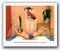 Veit`S Bilder Wandbild Cartoon Physiotherapie Fußreflexzonenmassage - Immer an den Füßen und Nicht mit den Füßen! (Mittel 40x50ohne Rahmen)