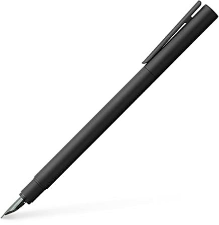 FABER-CASTELL Neo Slim 342301 Fountain Pen Metal Nib Width F Black