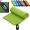 HiiPeak Mikrofaser Handtuch Kompakt und Leicht Microfaser Handtücher Fitness Schnelltrocknend microfaser Badetuch Saugfähiges Sporthandtuch Fitnessstudio Schwimm und Gym Handtuch