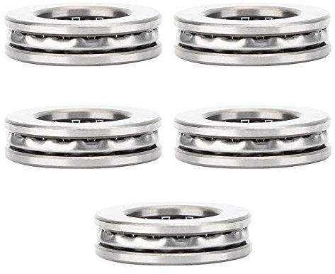 5St. 51105 Unterlegscheiben-Kugellager Axiallager Hochgenaues Flugzeugdruck Geräuscharmes Gleislager