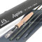 MAXIMUMCATCH Aspire Fliegenrute 40T Kohlefaser 4 Teile Fliegenfischen Rute mit eloxiertem Rollenhalter Angelrute in 5/6/8wt (9FT 6WT 4 Teile)