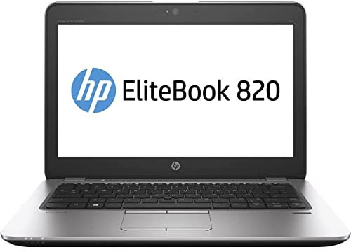 HP EliteBook 820 G3 Ecran 12,5 Pouces Intel Core i5 6300U 2.4 GHz RAM 8 Go SSD 512 Go Windows 10 Pro (Reconditionné)