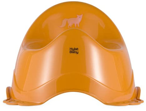 Hylat Baby Töpfchen für Kinder - Junge/Mädchen ab ca. 2 Jahre, auch zum Windelfrei und Töpfchentraining, Farbe:orange, Motiv:Fox, Marke:Hylat Baby