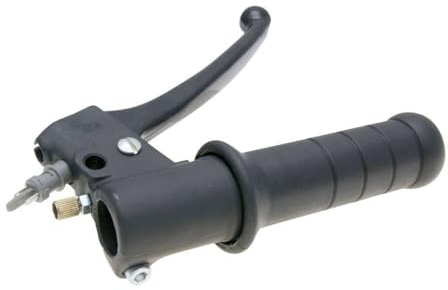 2EXTREME Gasgriffarmatur u. Bremshebel kompatibel mit Gilera Storm 50 TEC2T | Gasgriffhülse, Armatur, Griffgummi; OEM-Herstellernummer 566485; kompatibel mit Piaggio TPH 50, Ape, Storm, Typhoon; Roller