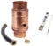 Sanitärshop Baustoffe & Sanitär: Kupfer Regenwassersammler mit Schlauchanschluss 100mm + Zollstock und Bleistift - 85% Wasserertrag für Fallrohr und Regentonne