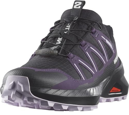 Salomon Speedcross Peak Climasalomon Chaussures Imperméables de trail pour Femme, Fit précis, Protection tout-terrain , Adhérence active, Black, 38