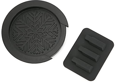 Gitarren-Schalllochabdeckung, Gitarren-Dämpfer-Pad, Schallloch-Abdeckungs-Set, Silikon, Schwarz, Gitarren-Übungs-Dämpfer-Pad und Schallloch-Abdeckung, Musikinstrumenten-Zubehör