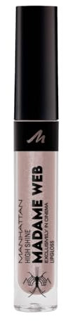 Manhattan Highshine Lipgloss Madame Web 19L, glänzender Lipgloss für intensiv schimmerndes Finish auf den Lippen