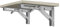 Muuzebsy Charnière de table pliante à fixation murale, étagère murale pliable peu encombrante | Charnière de table pliante en acier inoxydable pour salon