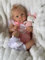 ROSHUAN Bambole bionde Reborn in silicone a corpo intero 45,7 cm realistiche bambole neonate che sembrano vita reale anatomicamente corretto Bambole realistiche con capelli per bambini