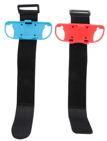 Lurrose 2stücke Gamepad-armband Kompatibel Mit Switch Elastisches Armband Game-controller-zubehör Mit Rutschfester Unterlage Für Sicheren Halt Der Game-controllers