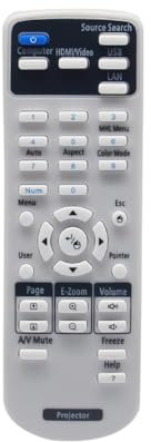 1pc Universal Fernbedienung Controller Ersatz for Epson 1599176 EX3220 EX5220 EX5230 EX6220 EX7220 725HD Projektor