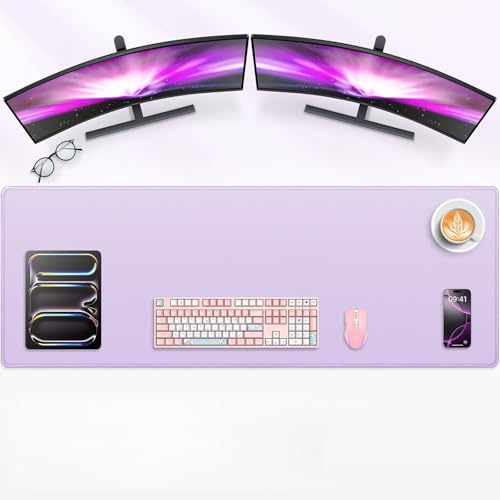 Schreibtischunterlage, Gaming Mauspad XXXL 1200x400mm Groß Mousepad | Acezeek Mouse Pad Tischunterlage Large Size -verbessert Präzision und Geschwindigkeit - für Maus und Tastatur